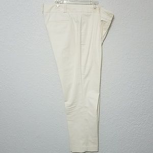 Classy cream colored dress pants, 14P.